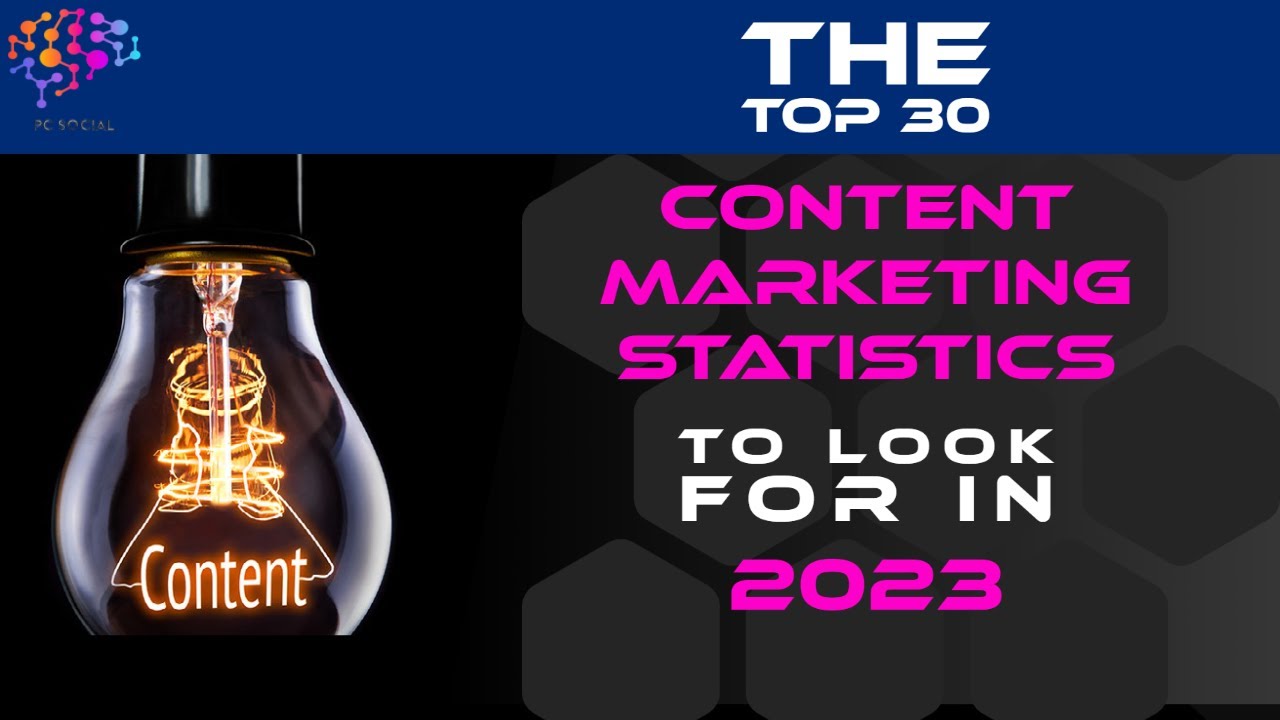 The Top 30 Content Marketing Statistics to Look for in