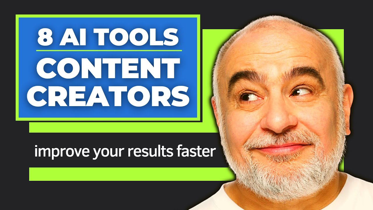 8 AI Tools For content Creators That Will Save You